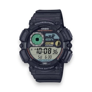 ZEGAREK MĘSKI CASIO Digital Moonphase WS-1500H-1A + BOX
