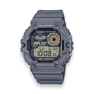 ZEGAREK MĘSKI CASIO Digital Moonphase WS-1700H-8AV + BOX