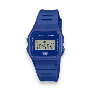 ZEGAREK MĘSKI CASIO F-91WB-2A1 + BOX