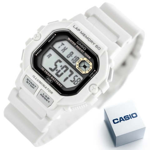 ZEGAREK MĘSKI CASIO Sports WS-1400H-8A + BOX