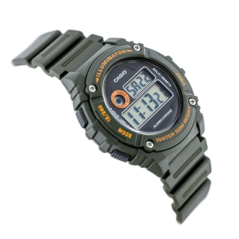 Zegarek Męski Casio W-216H-3B + BOX
