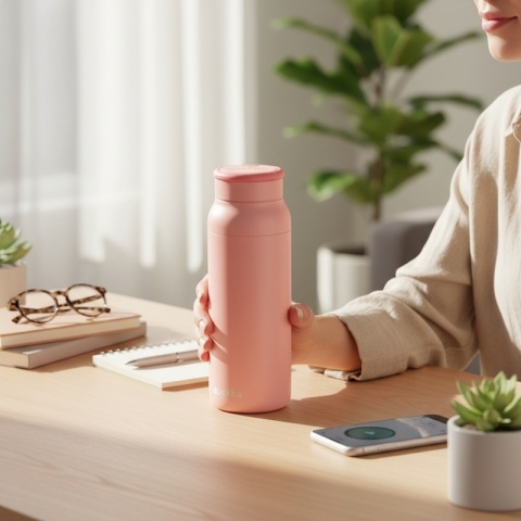 Butelka Termiczna Quokka Echo 690ml – Podwójna Izolacja Próżniowa