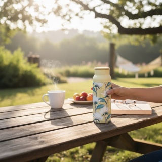 Quokka Echo – Butelka Termiczna 690 ml. Podwójna Izolacja Próżniowa i Stal Nierdzewna