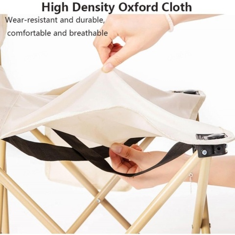Składane Krzesło Turystyczne – Wygodne, Przenośne, do Kempingu i na Plażę