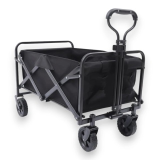 Wielozadaniowy Wózek Transportowy – Składany, z Dużymi Kołami i 67L Pojemności