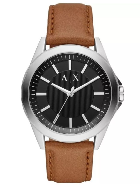 Zegarek Męski Armani Exchange Drexler AX2635 – Skórzany Pasek, WR100