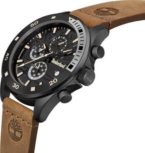 Zegarek Męski Timberland TDWGC9001401 – Styl Outdoor, Funkcja Dual-Time