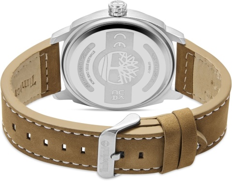 Zegarek Męski Timberland TDWGF9001702 – Outdoorowy Styl, Skórzany Pasek i Niezawodność