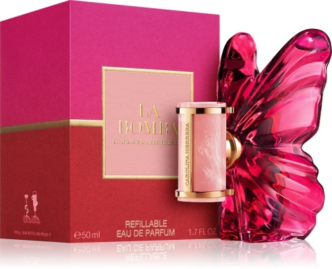 Carolina Herrera La Bomba Refillable Edp 50ml – Trwałość i Styl Eco-Luxury