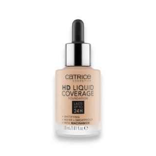 Catrice HD Liquid Coverage 040 Warm Beige – Podkład 30ml Vegan