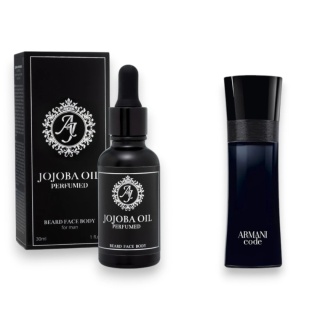 Męskie Perfumy w Olejku Jojoba – Inspiracja Armani - Black Code Men