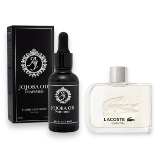 Męskie perfumy w olejku jojoba – zapach inspirowany Lacoste Essential
