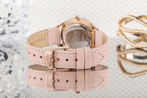Zegarek Damski Timex Dress TW2V95800 Rose Gold – Edycja Specjalna BCRF