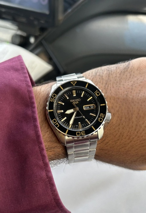 Zegarek Męski Seiko 5 Sports Automatic SRPK99K1 – Srebrny Klasyk