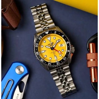 Zegarek Męski Seiko 5 Sports GMT SSK017K1 – Automatyczny i Niezawodny