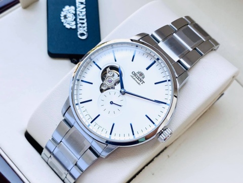 Zegarek Orient Open Heart Automatic RA-AR0102S10B | Japońska Precyzja