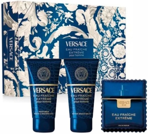 Zestaw Versace Man Eau Fraiche: EDP 50ml + Żel + Balsam | Sklep Online