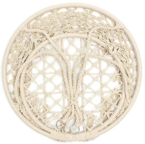 Huśtawka Ogrodowa Bocianie Gniazdo - Ażurowy Fotel Wiszący