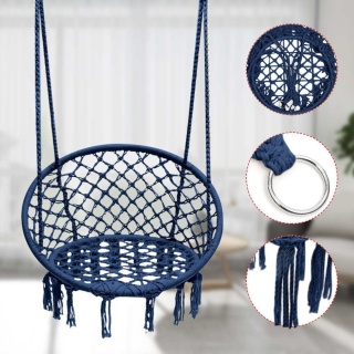 Huśtawka ogrodowa ażurowa fotel wiszący bocianie gniazdo