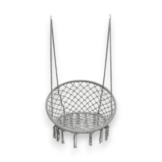 Huśtawka ogrodowa ażurowa fotel wiszący bocianie gniazdo