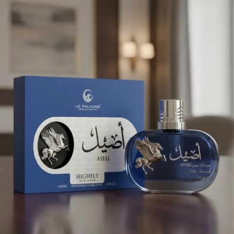 Le Falcone Highfly Aseel 85ml EDP – Trwałe Arabskie Perfumy z Dubaju