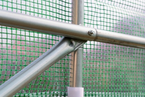 Tunel Foliowy ZIELONY z oknami - 10m2 = 400*250*200