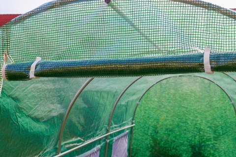 Tunel Foliowy ZIELONY z oknami - 10m2 = 400*250*200