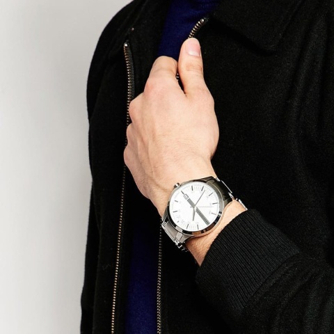Zegarek Męski Armani Exchange AX2177 Srebrny