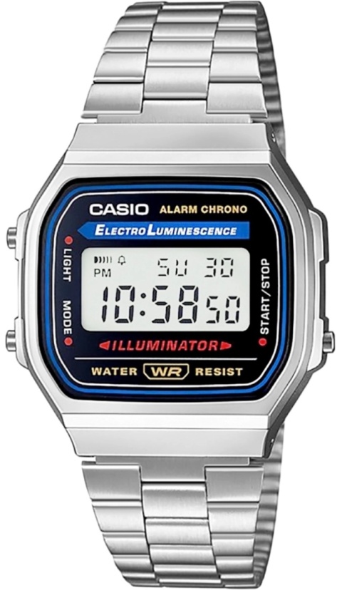 Zegarek Męski Casio Vintage A168WA-1YES + BOX | Kultowy Styl Retro