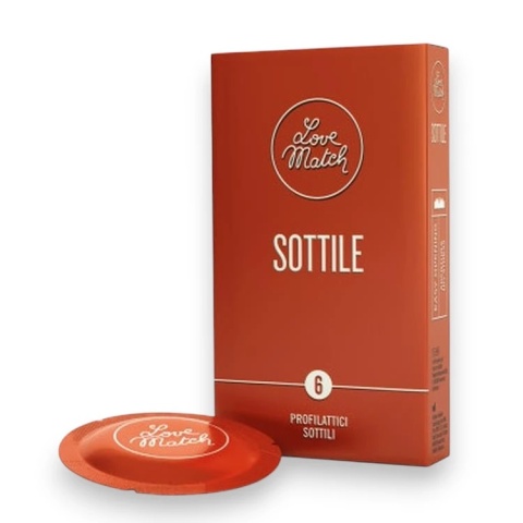 Prezerwatywy Love Match Ultra Cienkie – 6 sztuk | Maksymalna bliskość