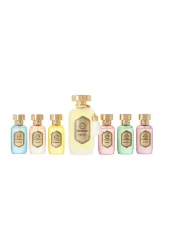 Zestaw Armaf Emotions Collection: Heart Edp 100ml + Dynamic Edp 15ml + Relax Edp 15ml + Confident Edp 15ml + Fresh Edp 15ml + Ro