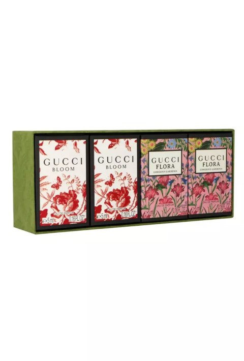Zestaw Gucci Miniatures: Bloom Edp 2x5ml + Flora 2x5ml