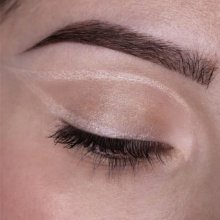 Cień do powiek w kredce Long Lasting PERŁOWY SREBRNY 28L