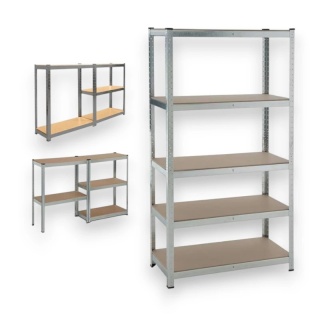 Regał magazynowy, garażowy 5-poziomowy SZ35SZ