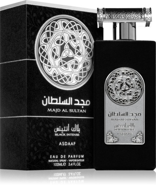 Asdaaf Majd Al Sultan Black Intense Edp 100ml
