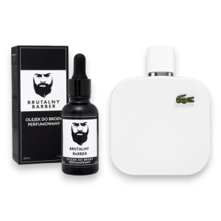 Olejek do brody o zapachu Lacoste - L. 12.12 Blanc