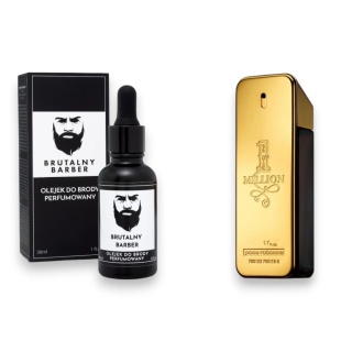 Olejek do brody o zapachu Paco Rabanne - 1 Million