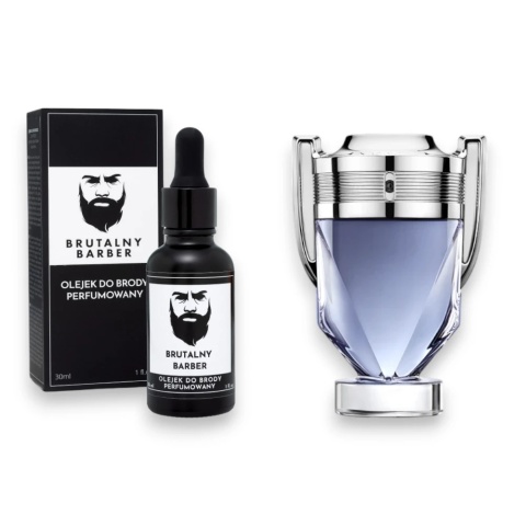 Olejek do brody o zapachu Paco Rabanne Invictus