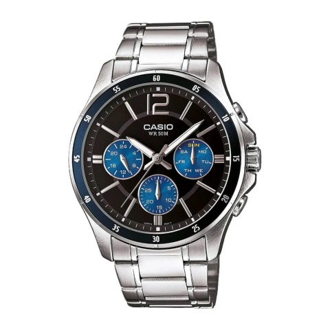 ZEGAREK MĘSKI CASIO MTP-1374D-2AV (zd063c) + BOX